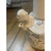 Chinese Kendi Vesssel Decorative Bone White Blue Floral Anthropomorphic Spout