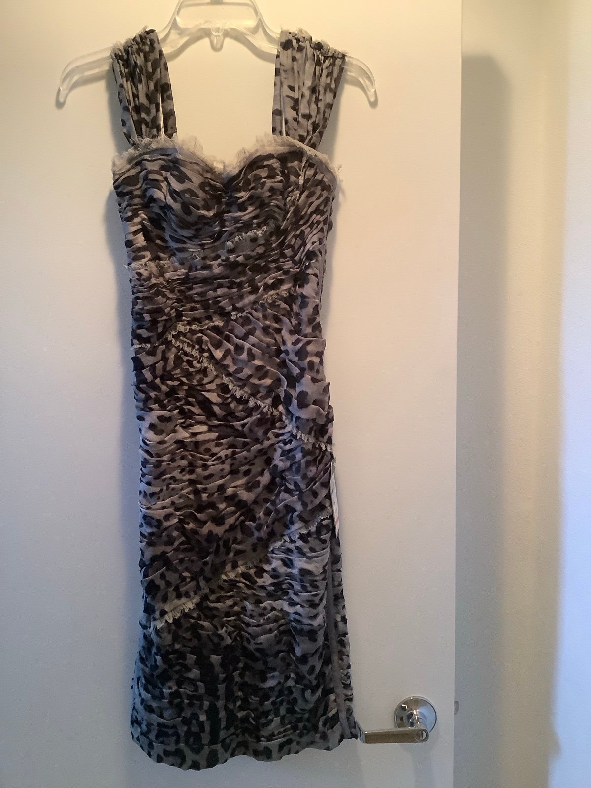 Leopard Print Cocktail Dress