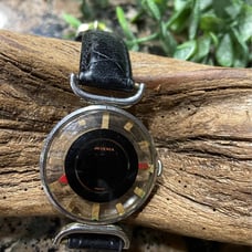 Vintage Juvenia skeleton watch