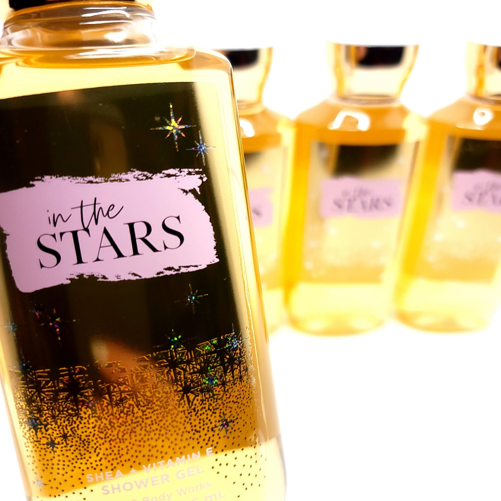 Bath and Body Works In the Stars Shower Gel 10oz each 4 bottles