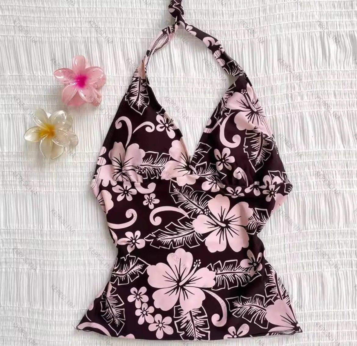 hawaii y2k halter