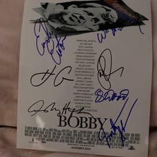 Bobby cast signed photo