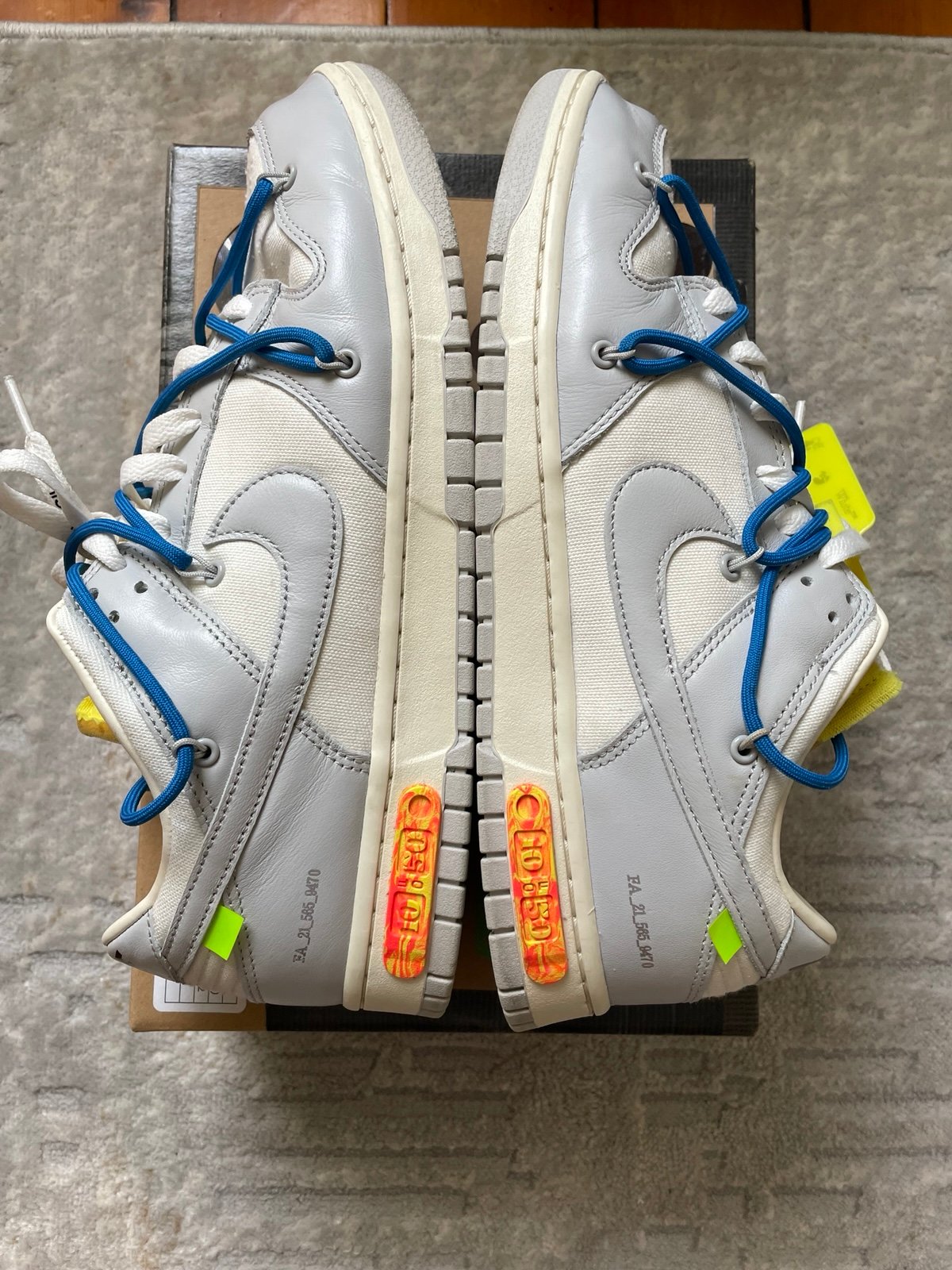 Nike Dunk Low Off White Lot 10