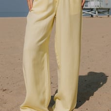 Daily Drills Lemonade Linen Resort Pants