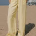 Daily Drills Lemonade Linen Resort Pants