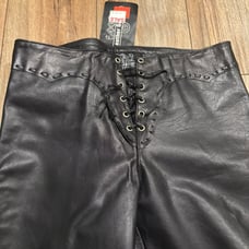 Insane Vintage Y2K NWT Deadstock Genuine Leather Pants