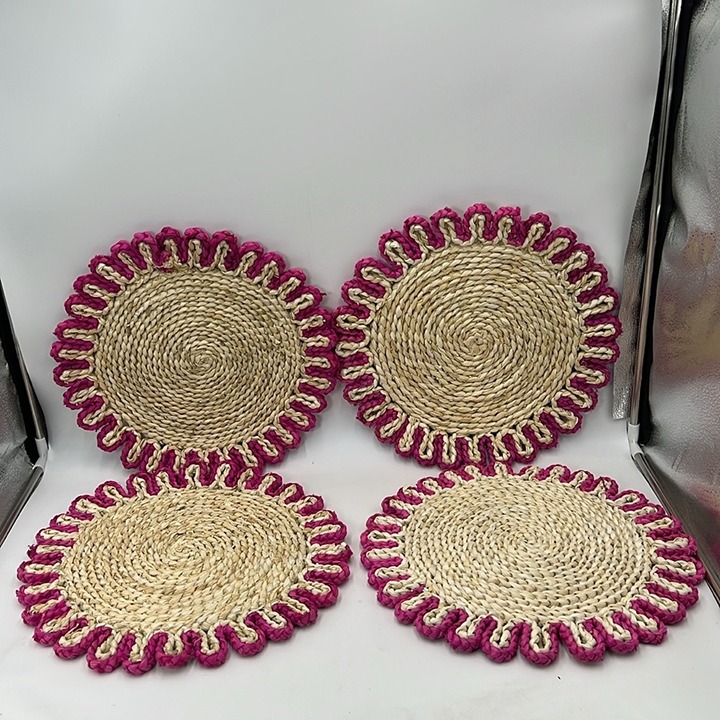 4 Hand Woven Table Placemats