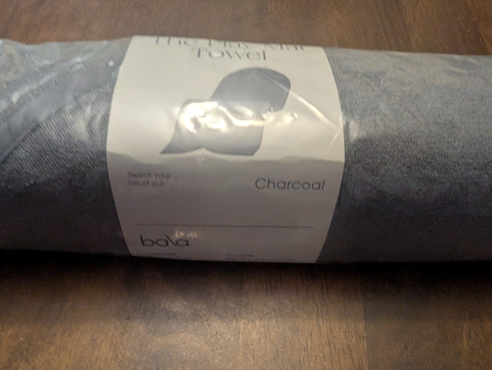 New Bala The Play Mat Towel Charcoal - detail