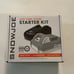 Snowjoe 24v rechargeable battery starter kit NWT!
