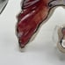 Blue Sky Clayworks Hand Painted Ceramic Kissy Fish Pink Heather Goldminc 2000