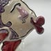 Blue Sky Clayworks Hand Painted Ceramic Kissy Fish Pink Heather Goldminc 2000