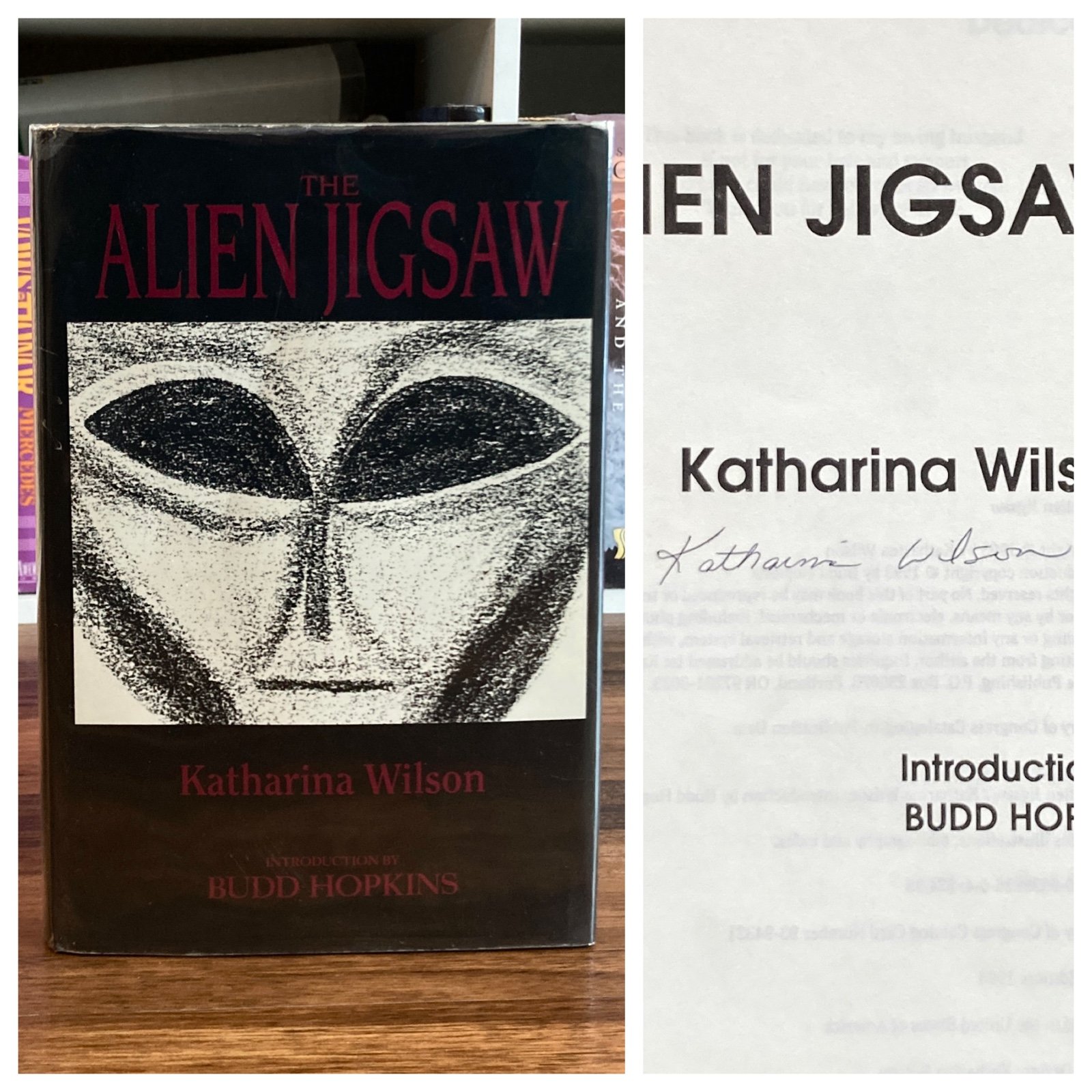 *Signed* Alien Jigsaw - Katharina Wilson (1st edition) Puzzle Publishing, 1994