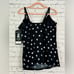 MIRACLESUIT Pizzelles Love Knot Underwire Tankini Top 18 NWT