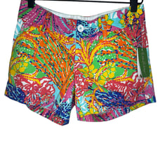 Lily Pulitzer Fishing For Compliments Shorts Size 0