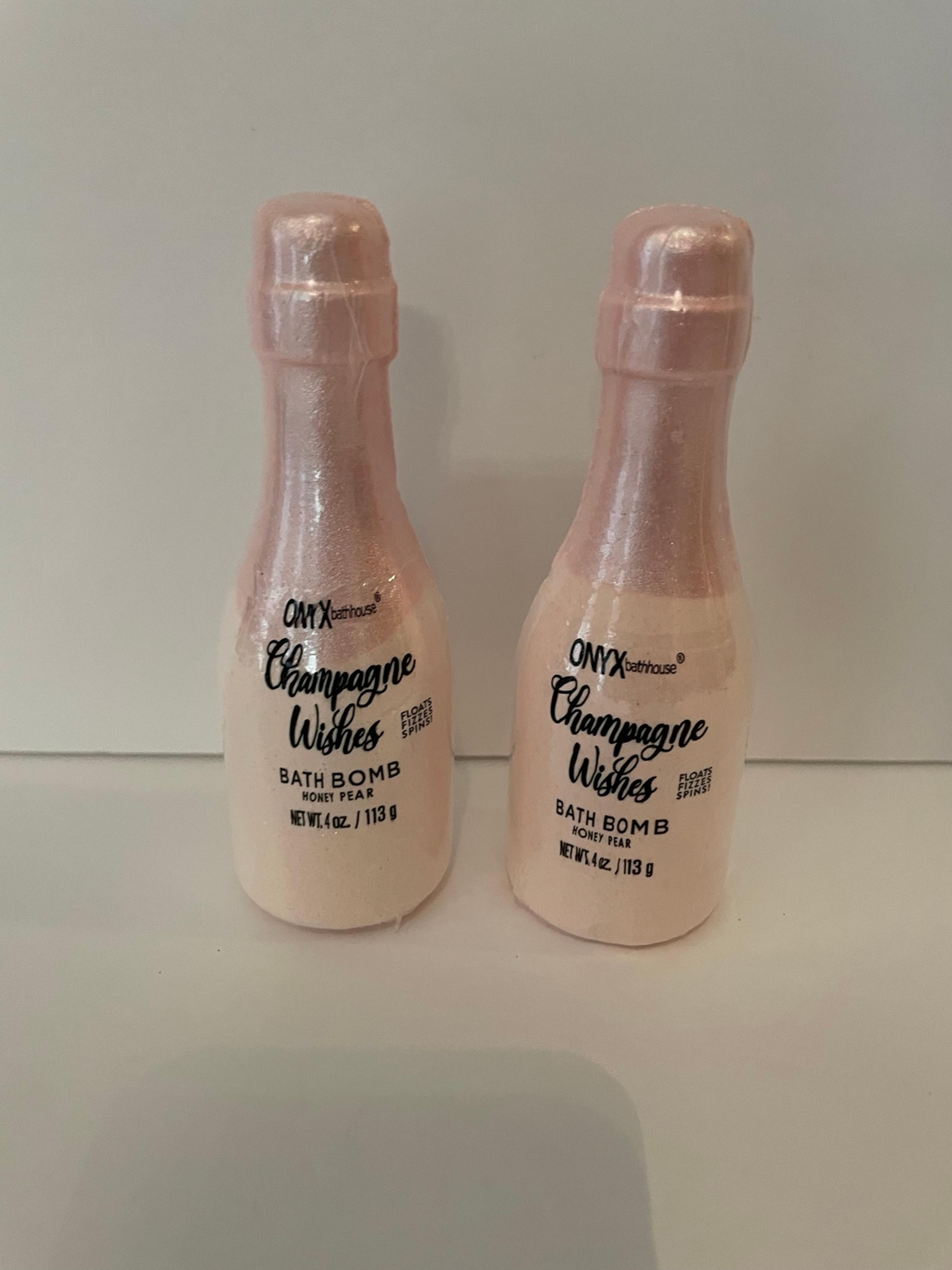 Champagne wishes bath bombs