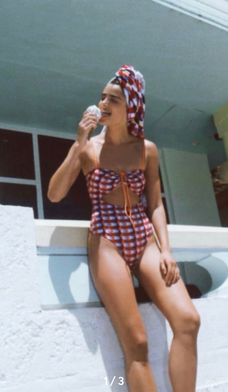 Zara new swimsuit sz L