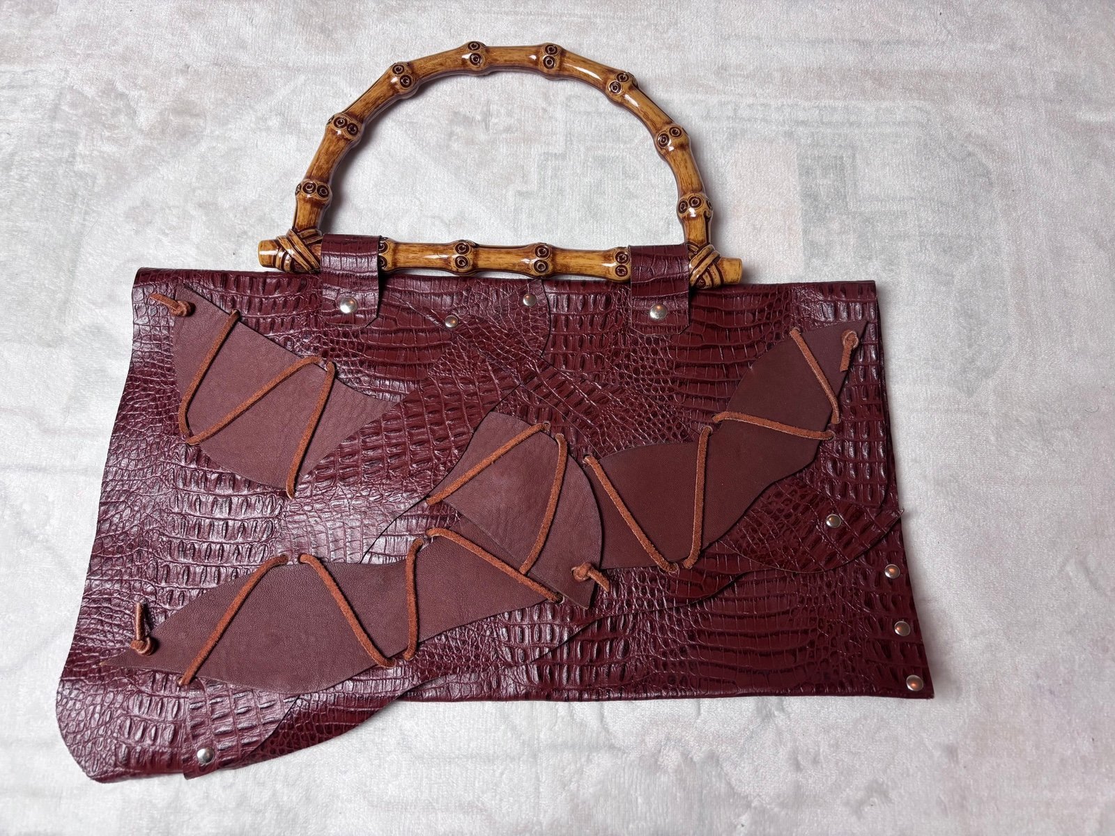 Brown Leather Handbag