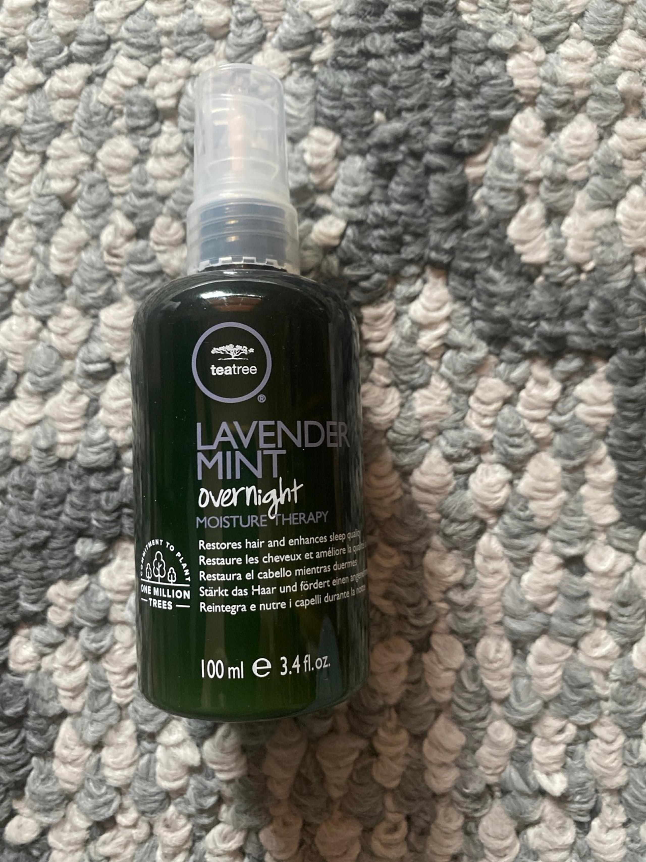 Paul Mitchelle overnight treatment in lavender mint