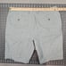 J Crew Shorts Mens 36 Linen Chino Bermuda Rivington Preppy Casual Gray