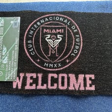 Inter Miami CF Welcome Mat Doormat Messi Soccer Football