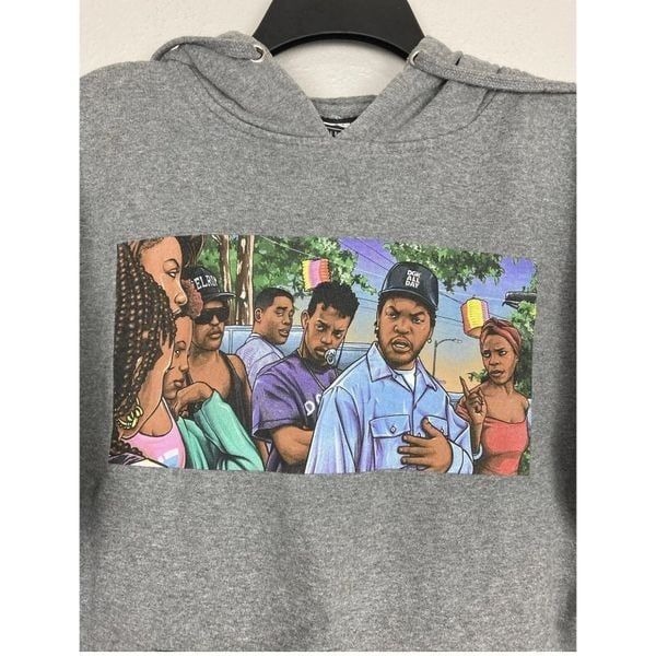 DGK Friday Movie Hoodie Size M Grey Preowned Mercari