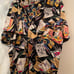 Vintage Nicole Miller Silk Art Shirt size XL