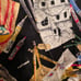 Vintage Nicole Miller Silk Art Shirt size XL