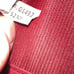COACH Vintage Skinny Wallet In Embossed Textured Leather F52326 Gold/Red Current