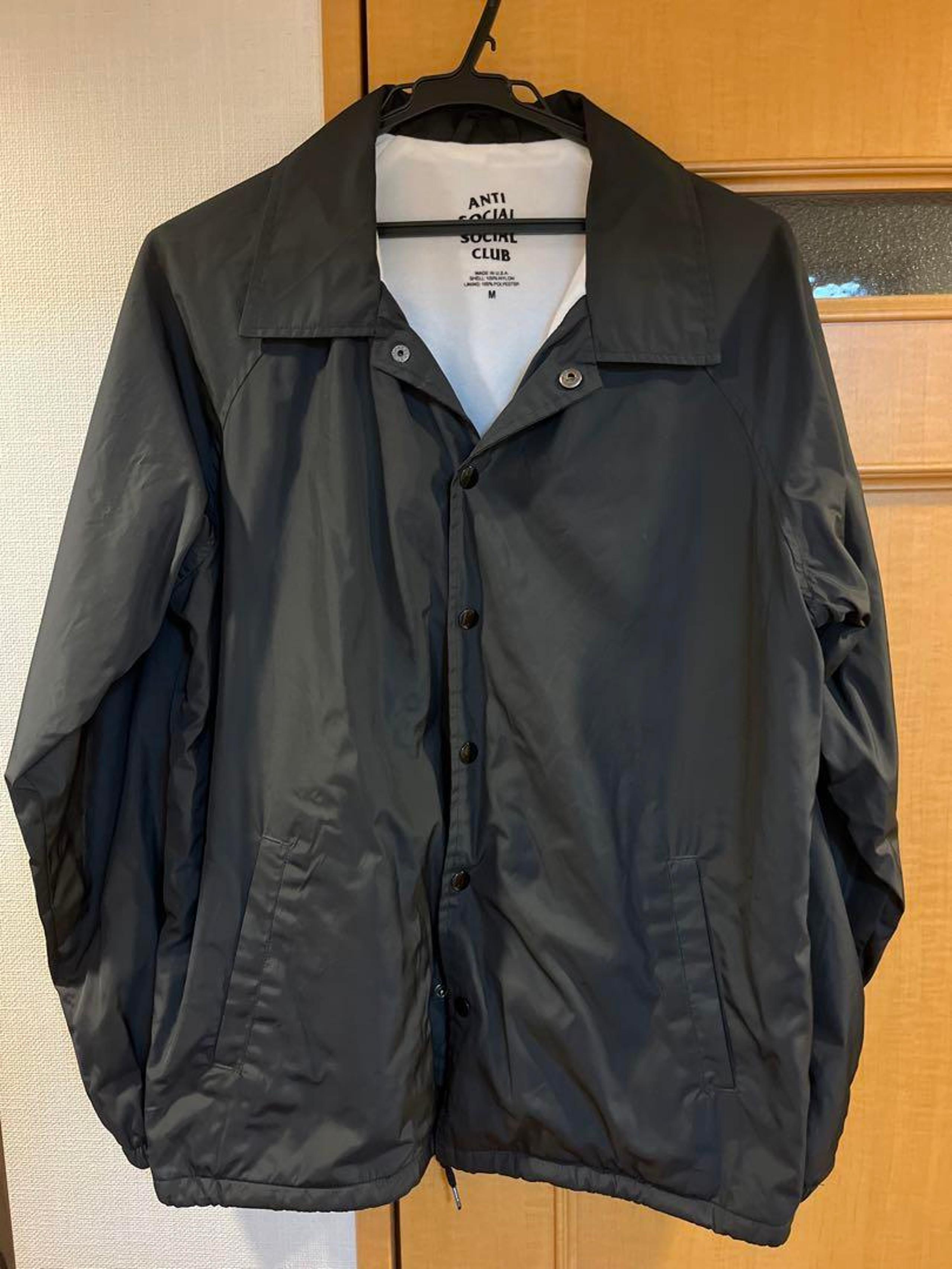 ANTI SOCIAL SOCIAL CLUB Nylon Jacket Black