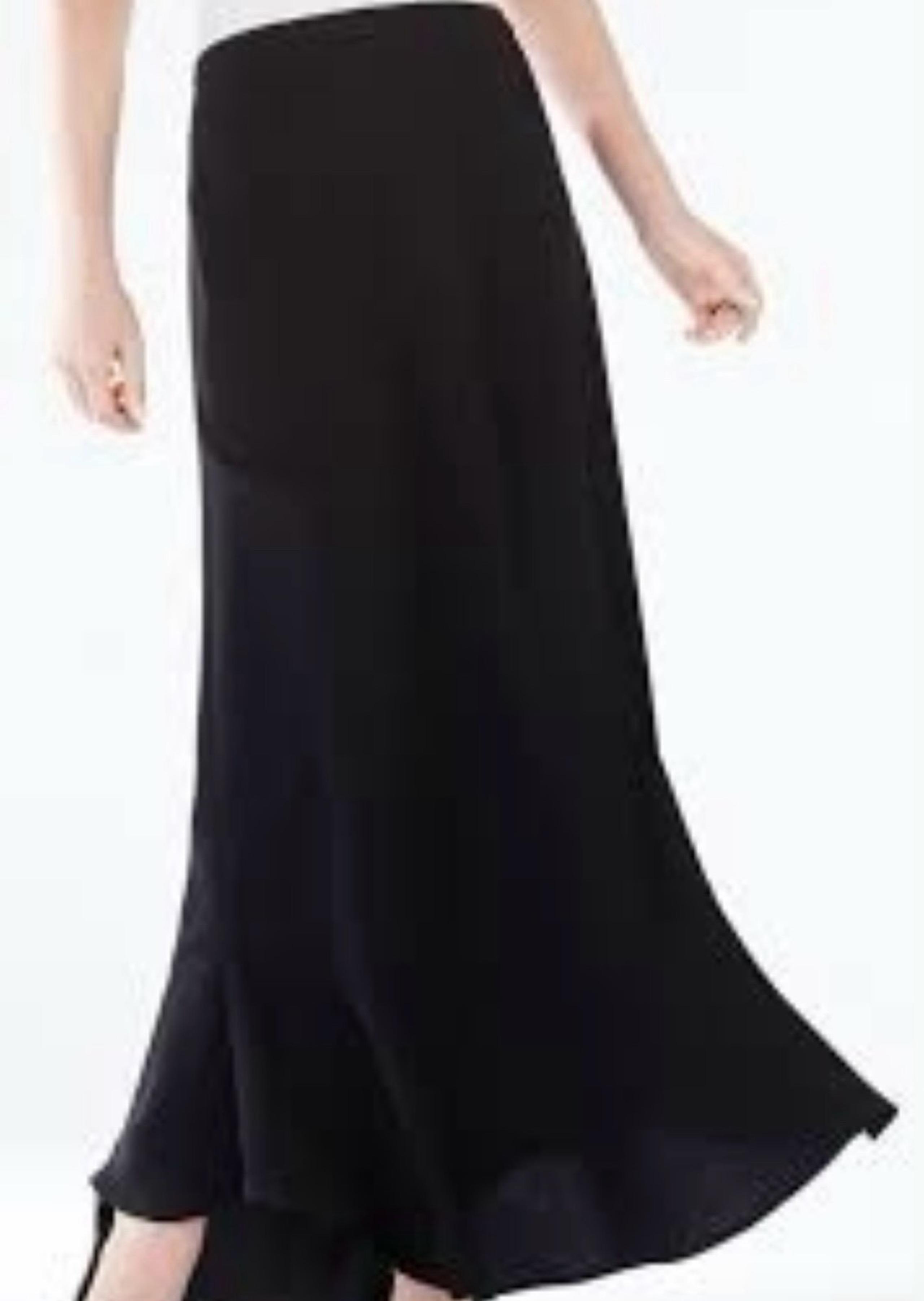 New with Tags BCBGMaxAzira  Silk Maxi Skirt Size L