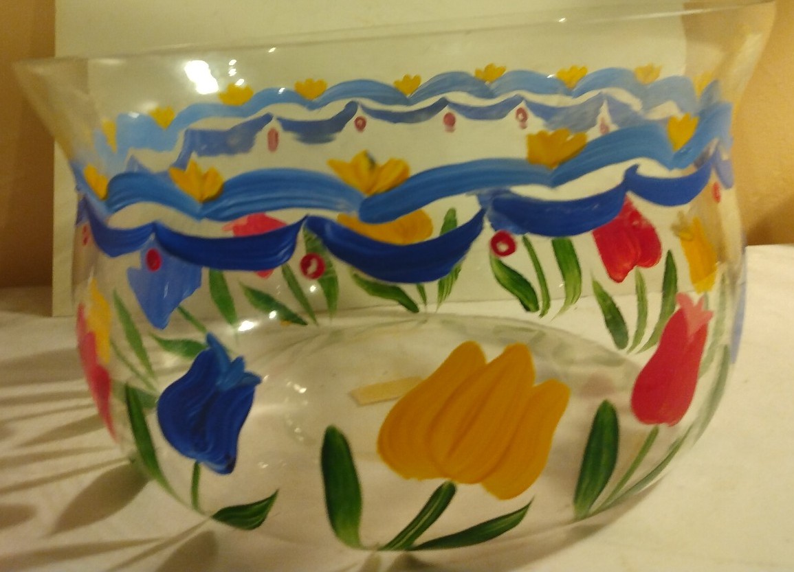 Vintage Hand painted Bowl