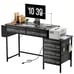 Computer Desk With Charging Station