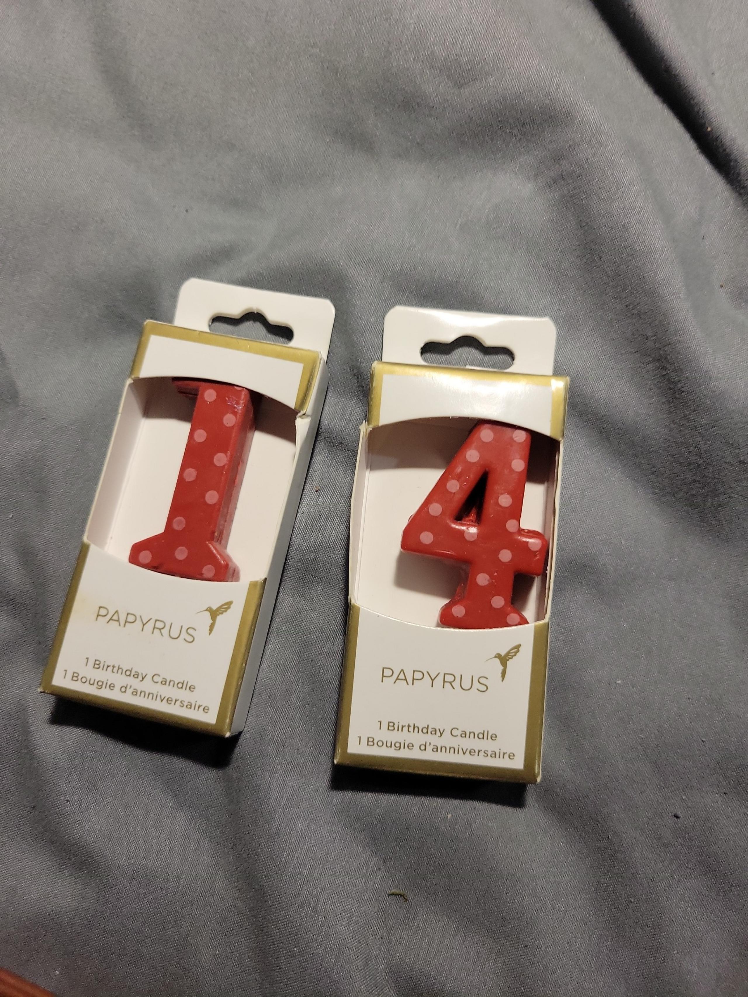 Birthday candles