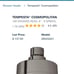 TEMPESTA® COSMOPOLITAN 100 SHOWER HEAD, 4 - 4 SPRAYS Hard Graphite color
