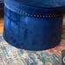 Velvet Reversible Storage Ottoman