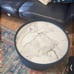 Velvet Reversible Storage Ottoman