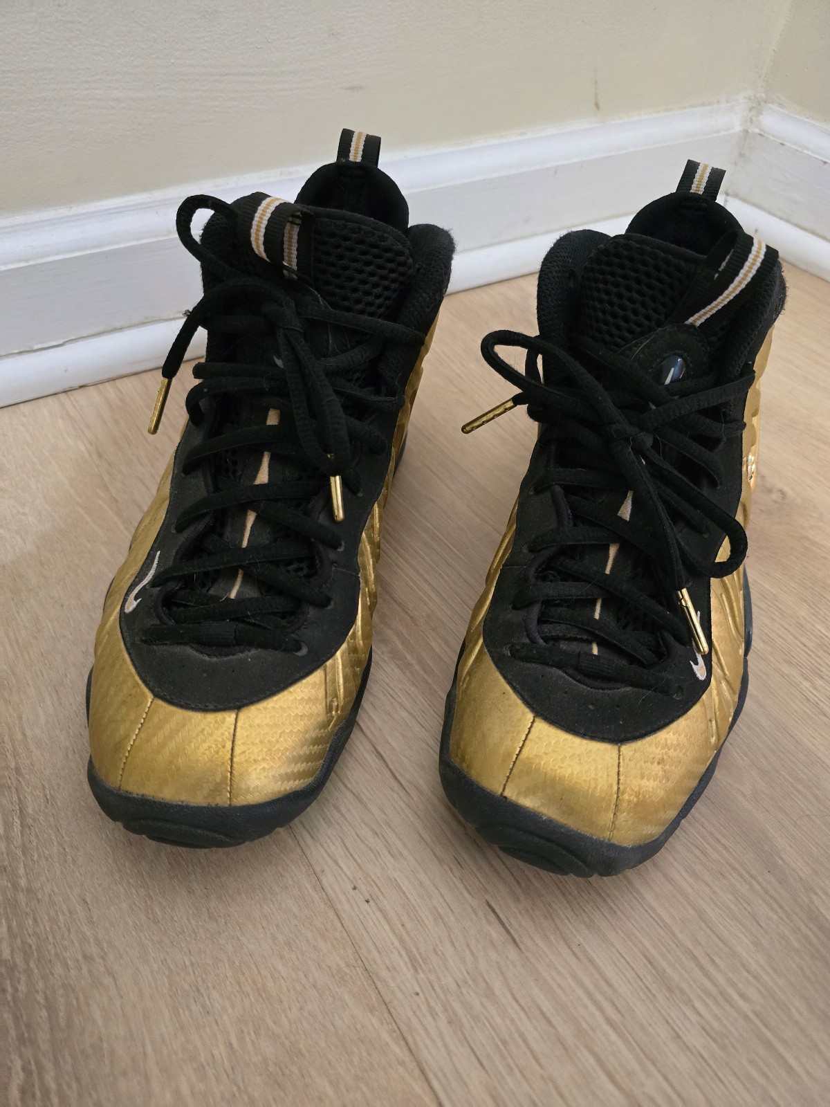 Nike Foamposites Gold