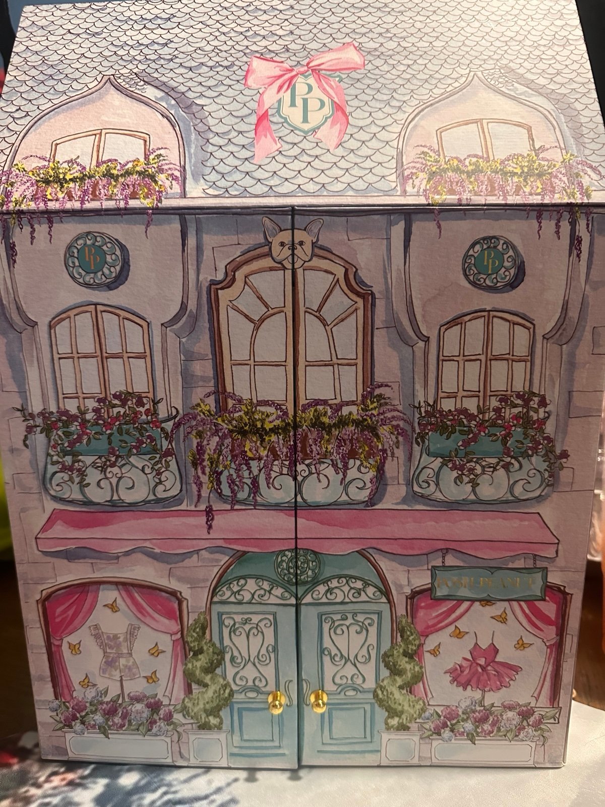 EMPTY Posh Peanut Advent Calendar box
