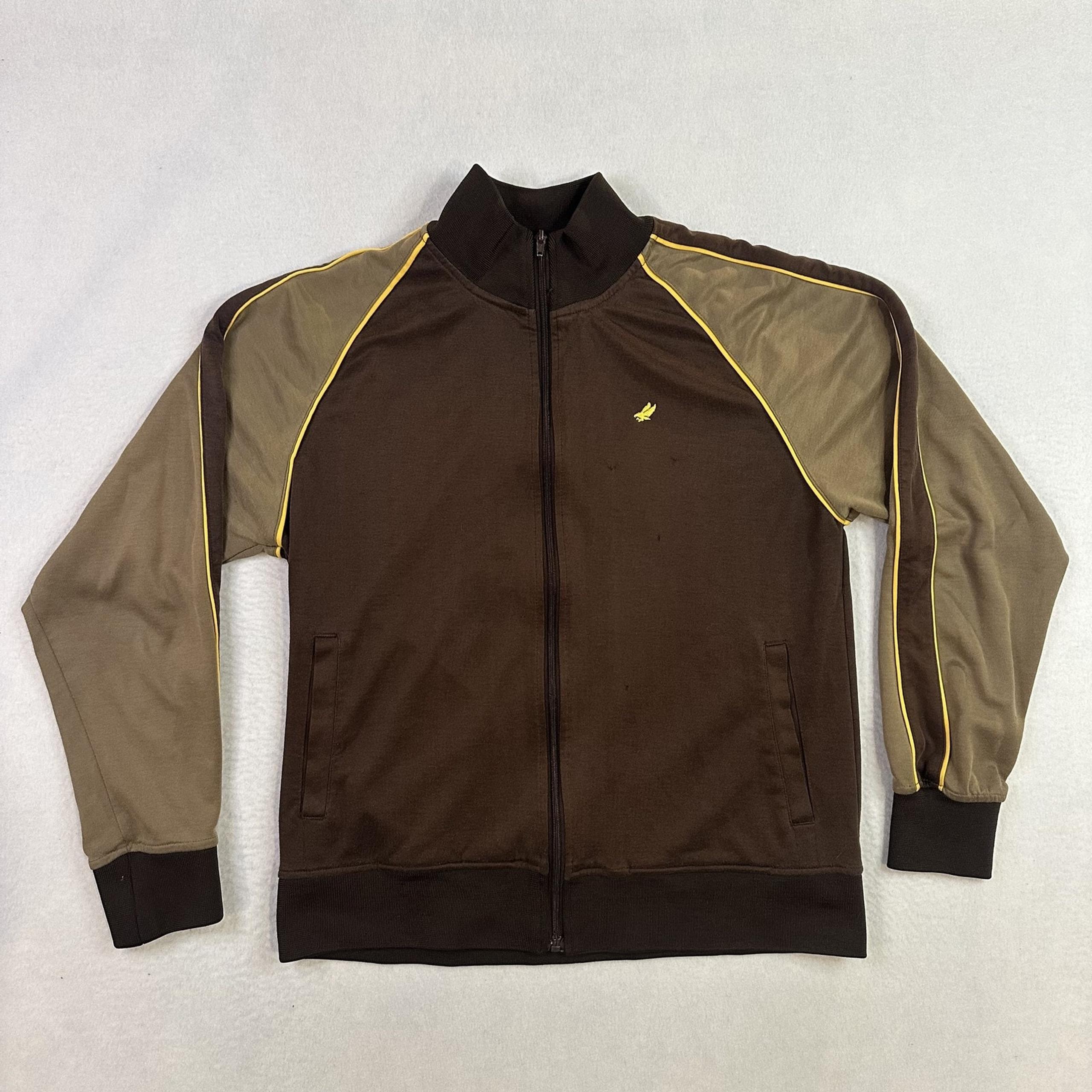 VTG Urban Up Track Jacket Mens Medium Retro Full Zip Vintage 90s Y2K Throwback