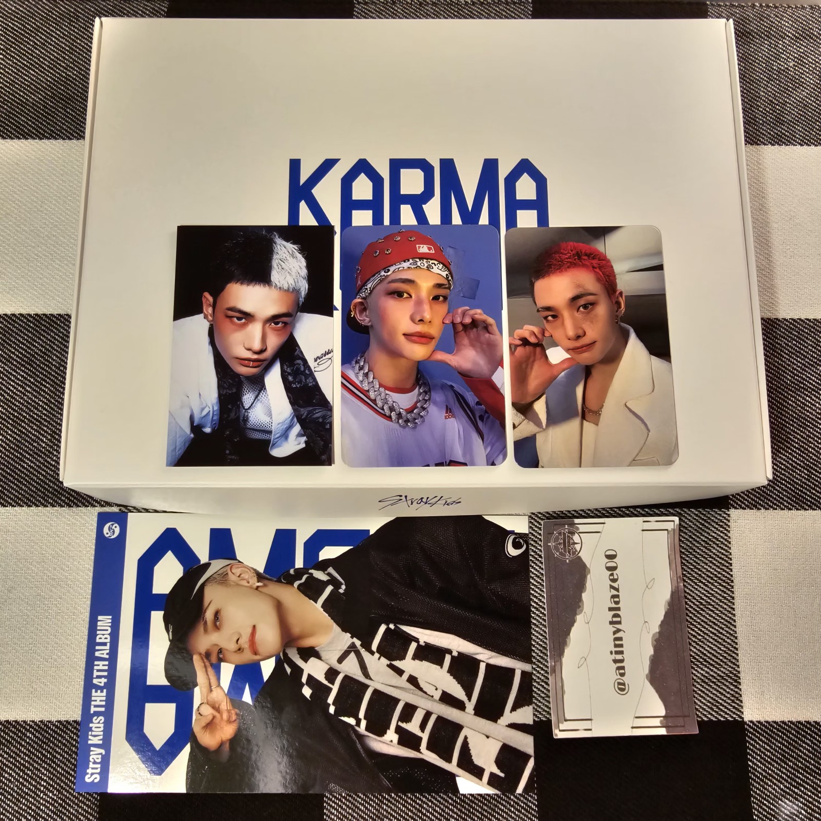 Stray Kids Karma Hooray version album (Hyunjin set)