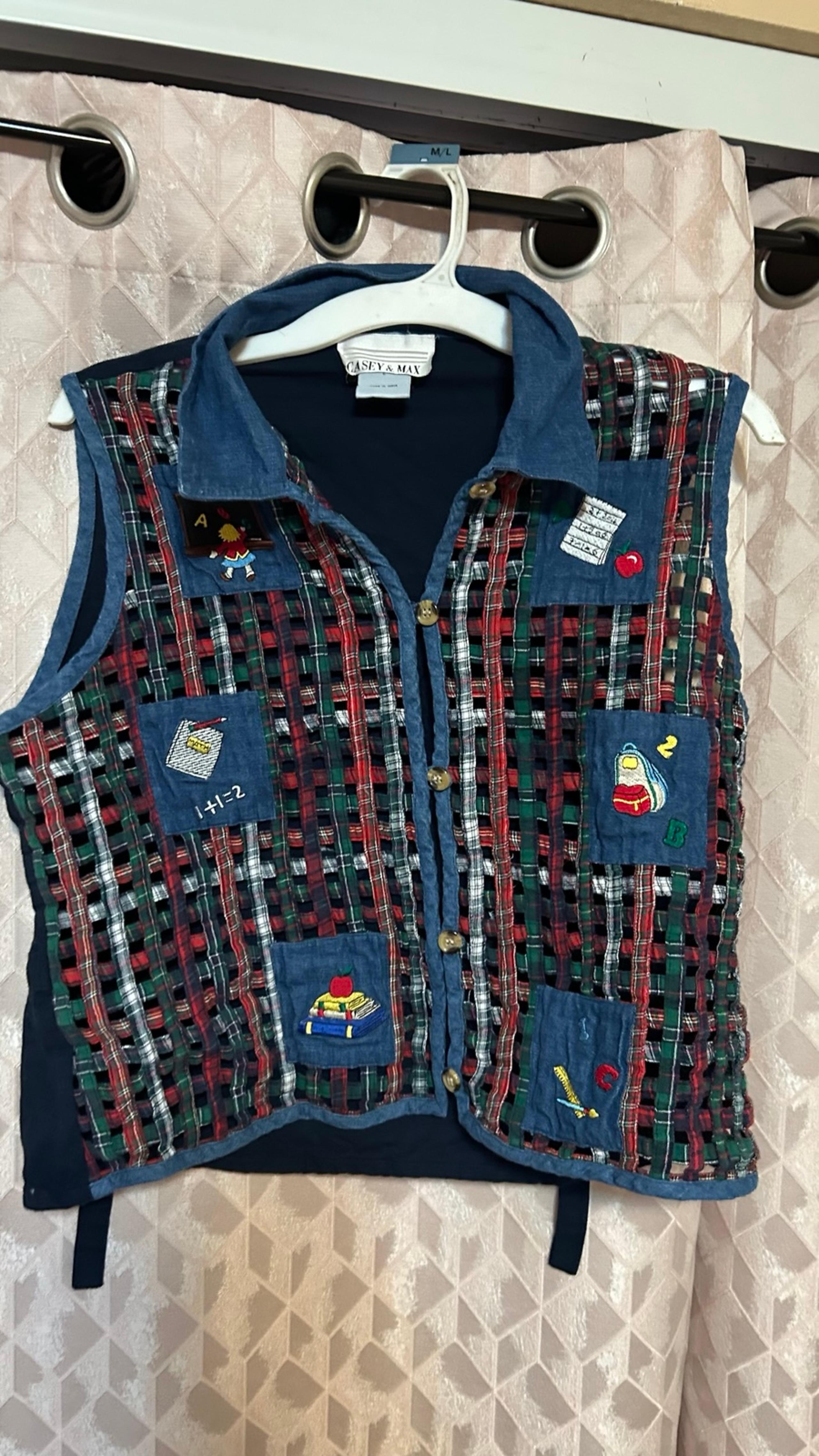 Vintage school vest