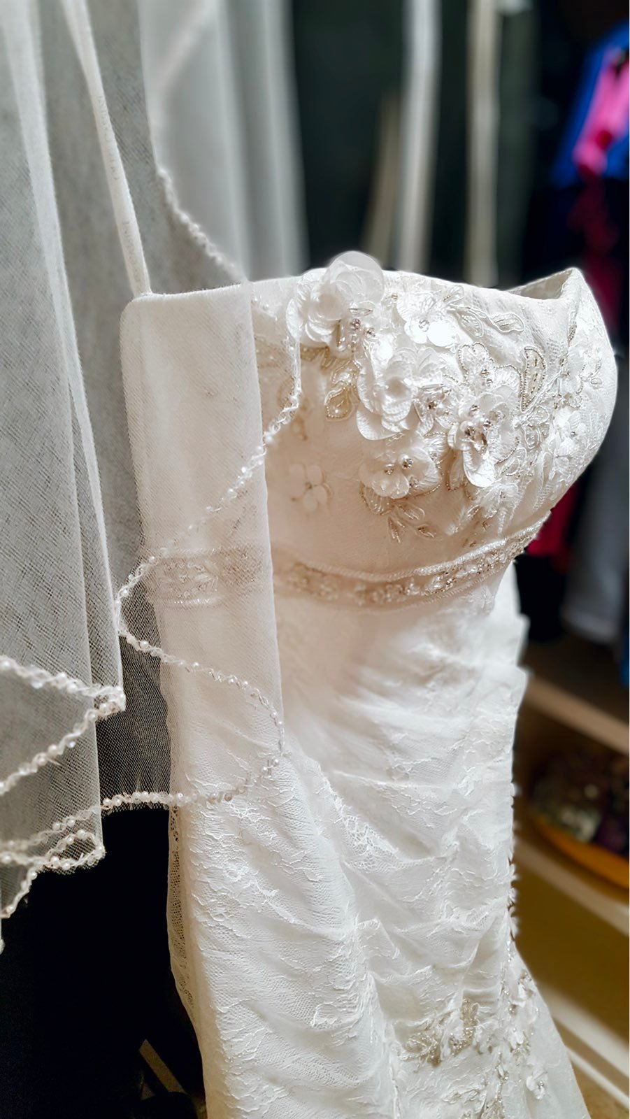 wedding gown