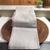 New Garnier Thiebaut 100% Cotton Napkins set of 10 Gray Print