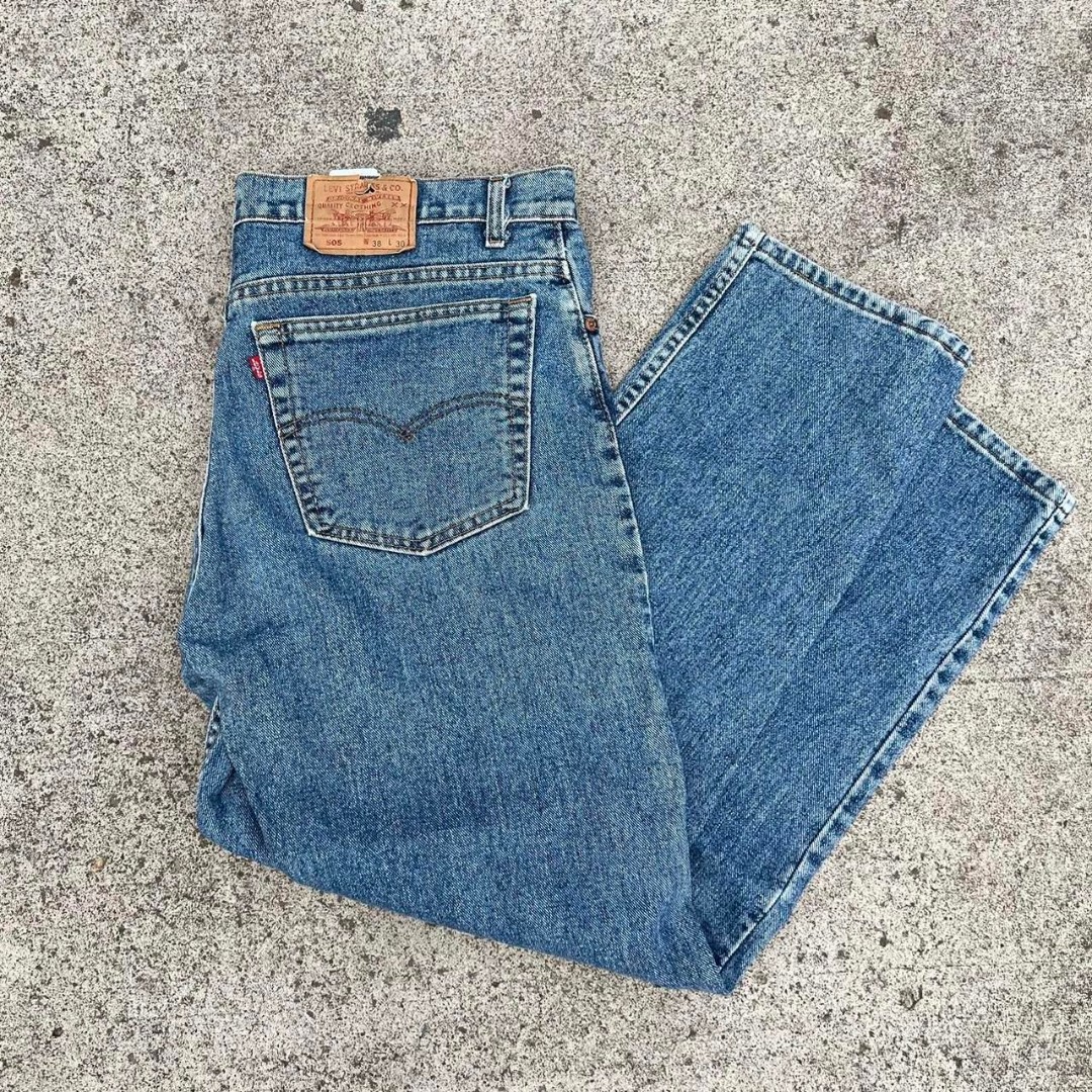 1992 Vintage Levi's 505 XX Men's Blue Jeans