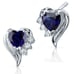 1.49 CARAT 925 STERLING SILVER BLUE SAPP