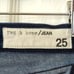 Rag & Bone Classic Dark Wash High Rise 10 Inch Skinny Capri Side Slit Jeans 25