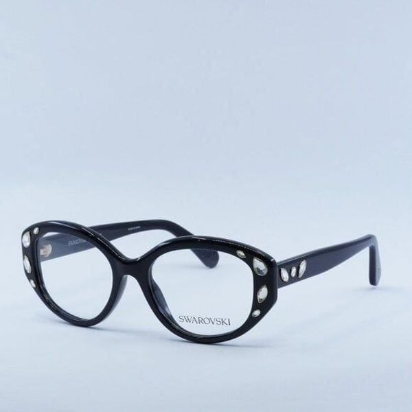 NEW SWAROVSKI SK2006 1001 BLACK EYEGLASSES