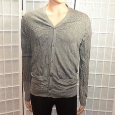 Mens All Saints Anton Cardigan Sweater medium