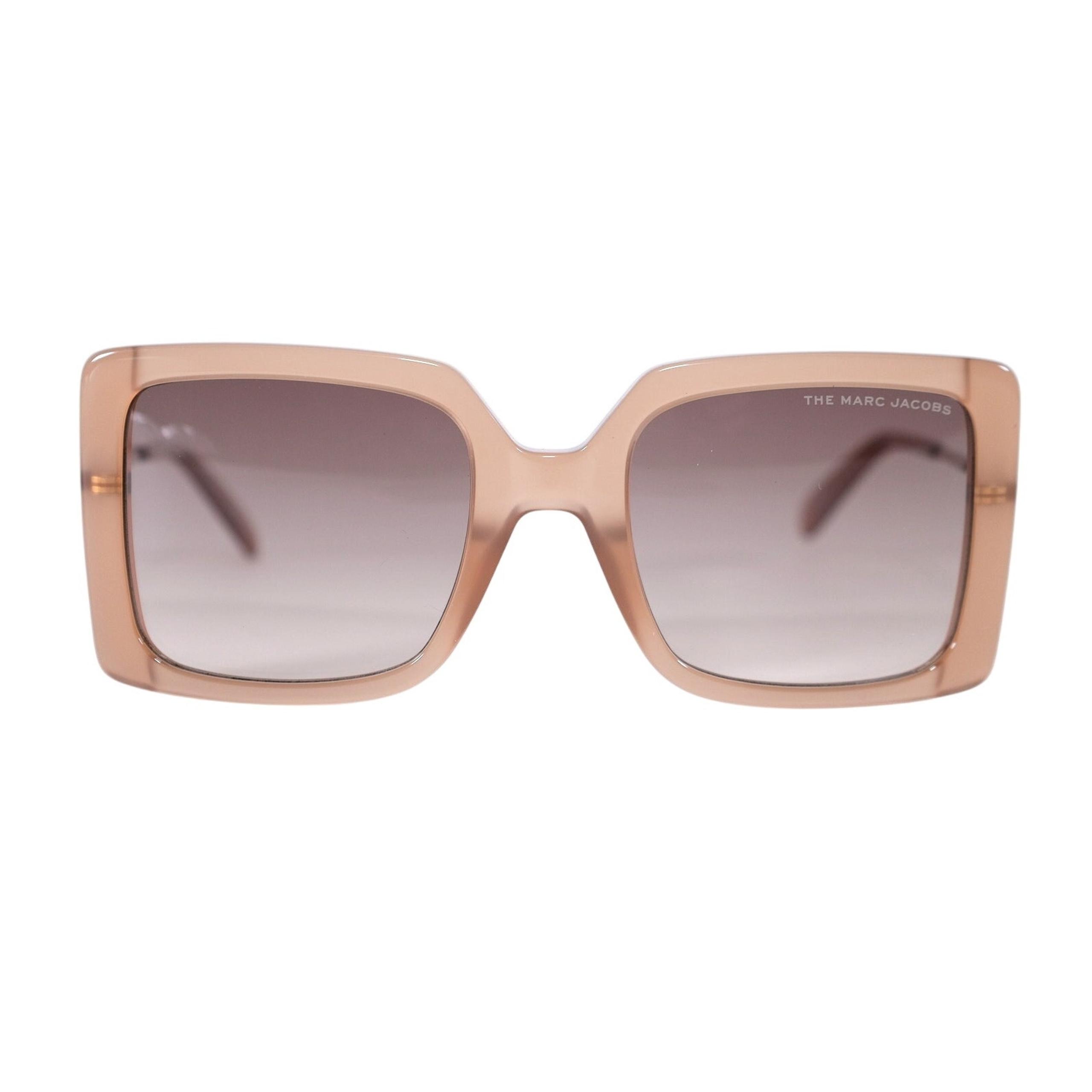 Marc Jacobs Square Oversized Womens Sunglasses - Beige / Brown - NWT