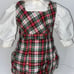 American Girl Doll Molly School Plaid Jumper Outfit w/ Ribbons Pleasant Company